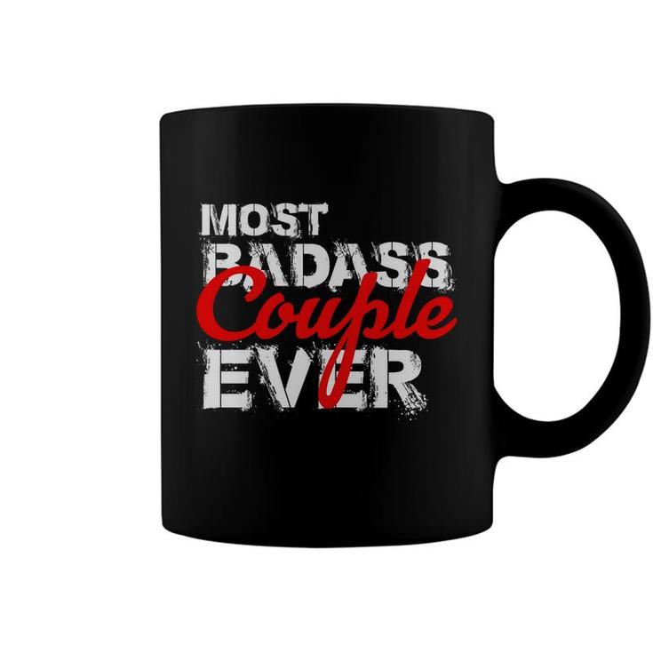 Badass Couple Valentines Day Gift For Love Coffee Mug