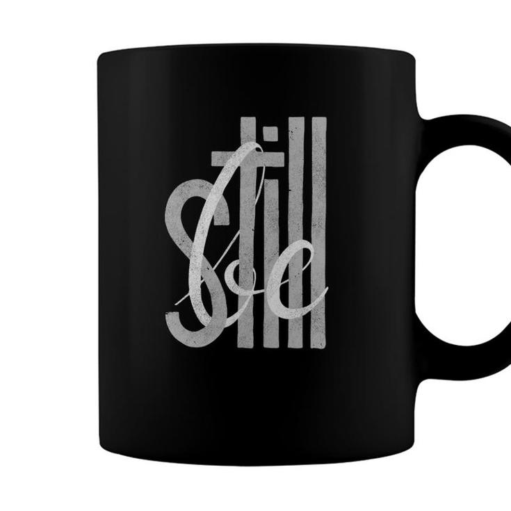 Be Still Christian Bible Verse Coffee Mug