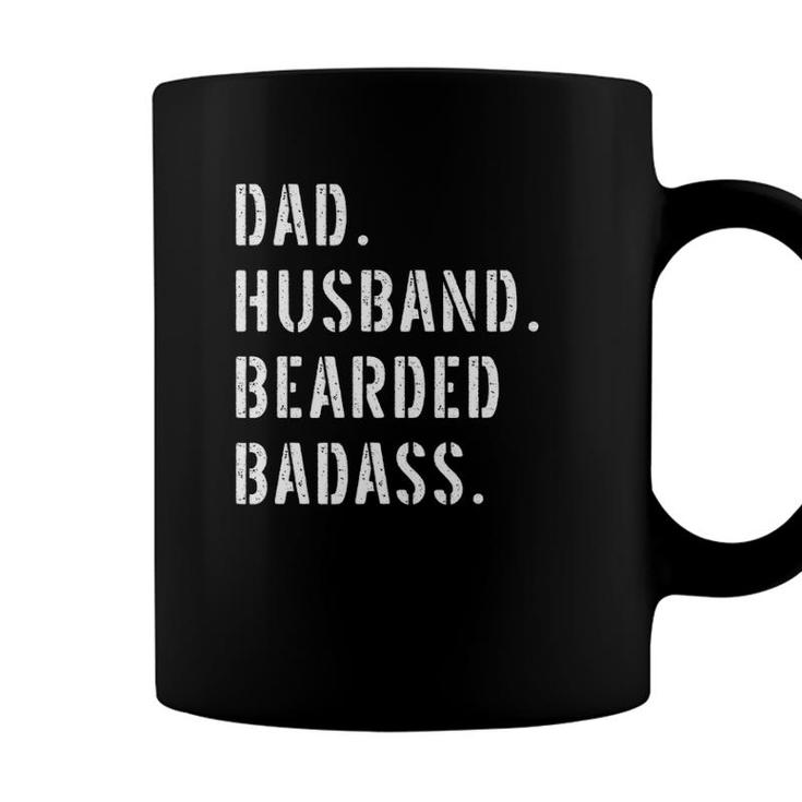 Beard Bearded Dad Gifts From Daughter Son Wife Coffee Mug
