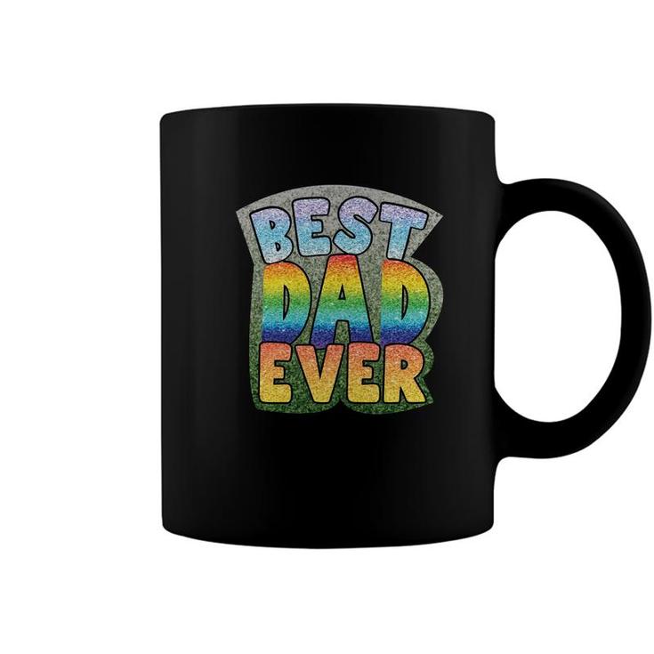 Best Dad Ever Gilter Effect Special Gift For Dad Fathers Day Coffee Mug
