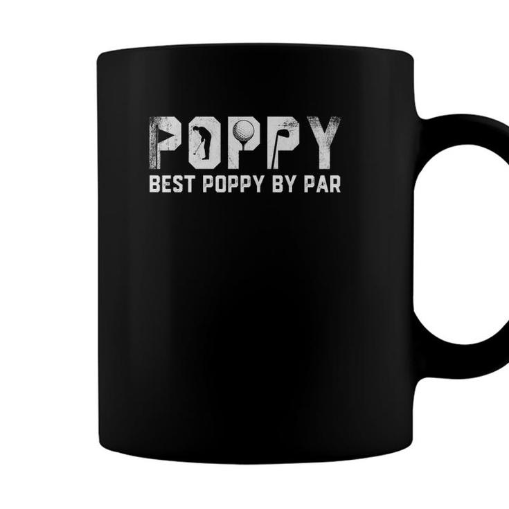 Best Poppy By Par Fathers Day Gift Golf Lover Golfer Coffee Mug