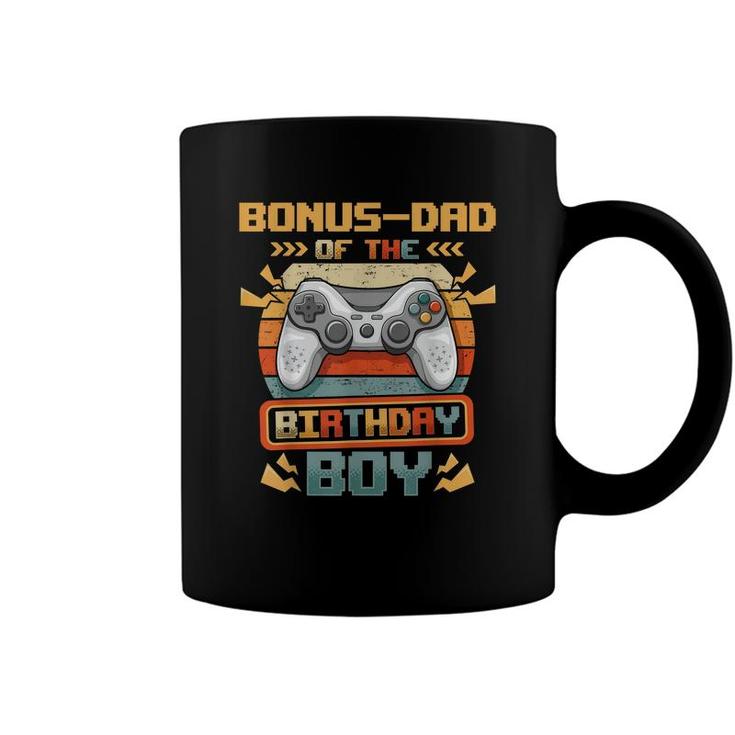 Bonus-Dad Of The Birthday Boy Video Gamer Matching Family  Coffee Mug