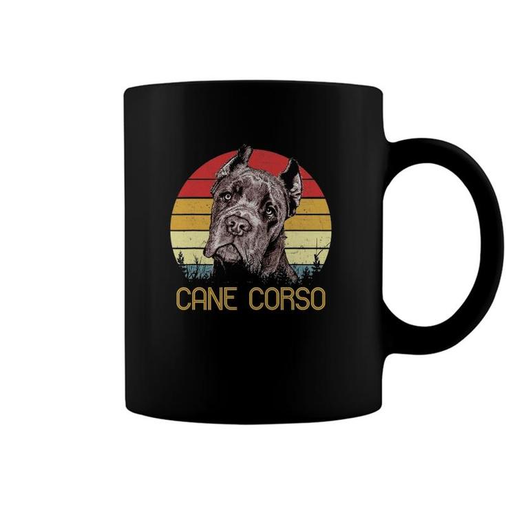 Cane Corso Retro Vintage - Cane Corso Gift Coffee Mug
