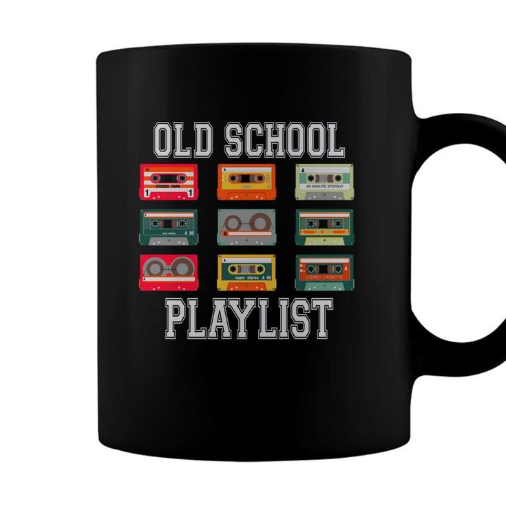 Cassette Tape Music Old School Playlist 80S 90S Styles Coffee Mug