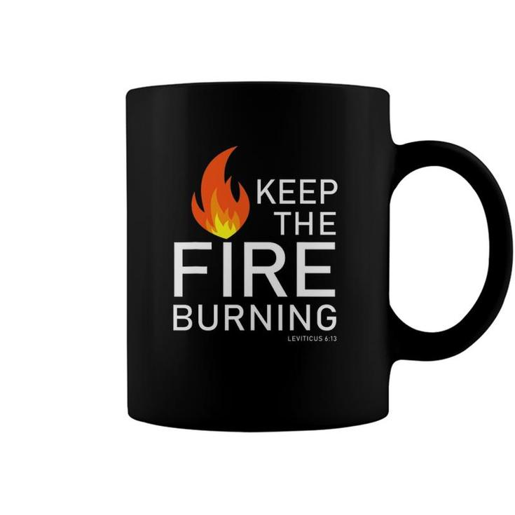 Christian Gift Bible Verse Word Of God Keep The Fire Burning Coffee Mug