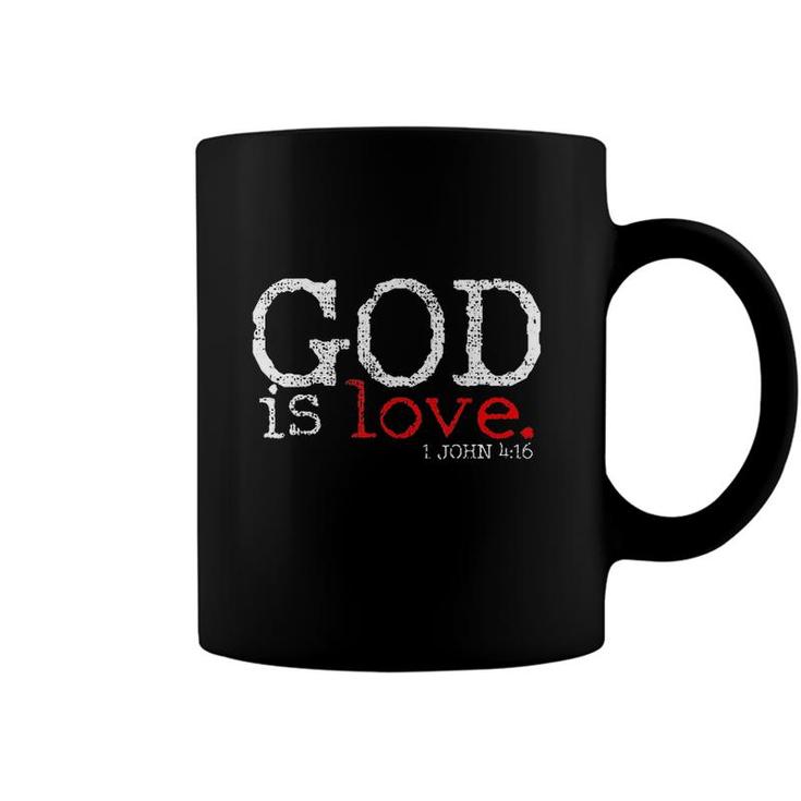 Christians God Is Love Gift Vintage Coffee Mug
