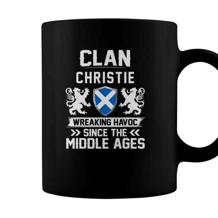 Clan Christie Scottish Family Scotland Mothers Day Fathers Coffee Mug