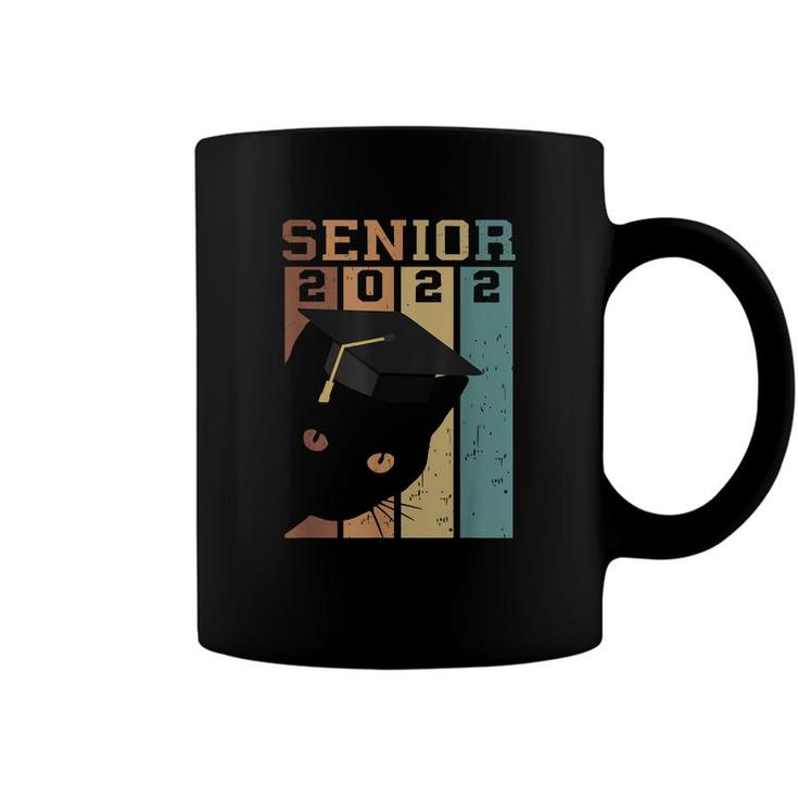 Class Of 2022 Graduation Cat Seniors Grad  Coffee Mug