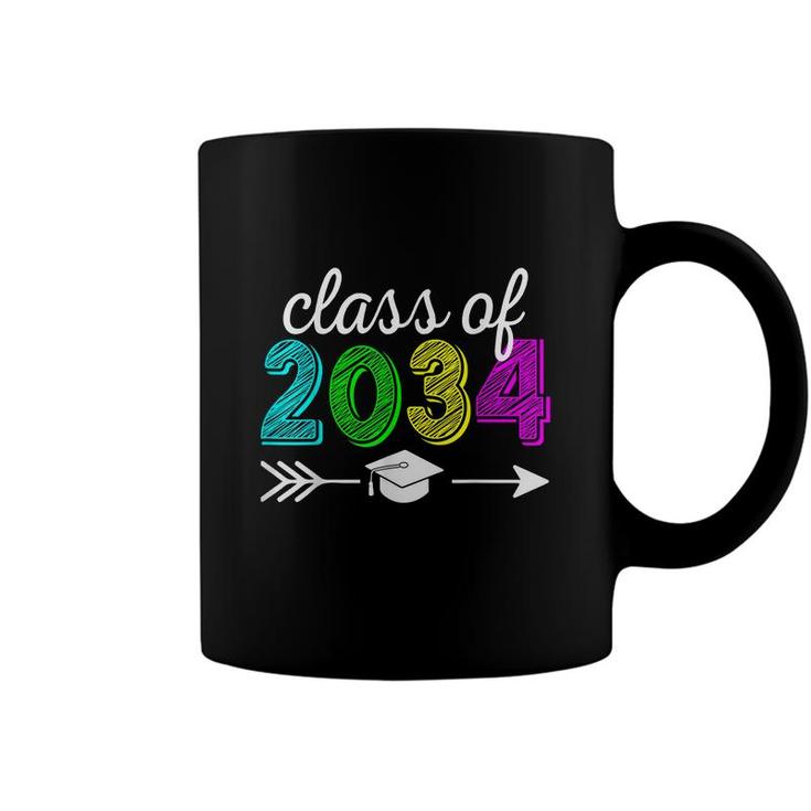 Class Of 2034 Grow With Me Hello Kindergarten Back To School  Coffee Mug