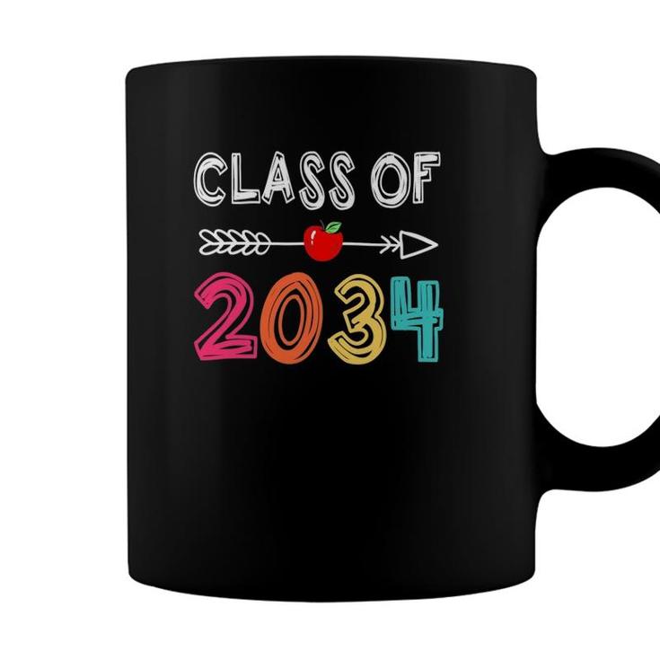 Class Of 2034 Pre K Graduate Preschool Graduation Coffee Mug