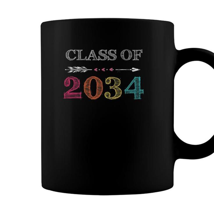 Class Of 2034  Pre-K Graduate Preschool Graduation Pre-K Student Coffee Mug