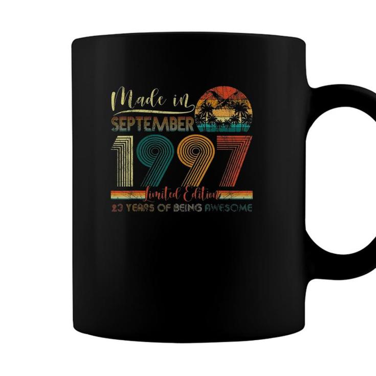 Classic September 1997  23Rd Birthday Gift 23 Years Old Coffee Mug