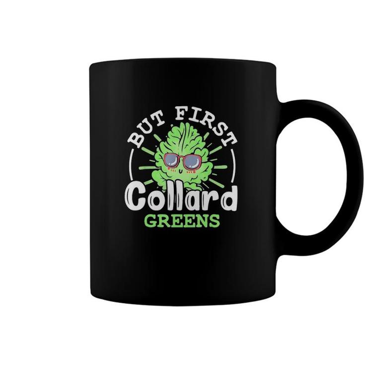 Collard Greens Recipe Plants Seasoning Vegatables Kale Coffee Mug