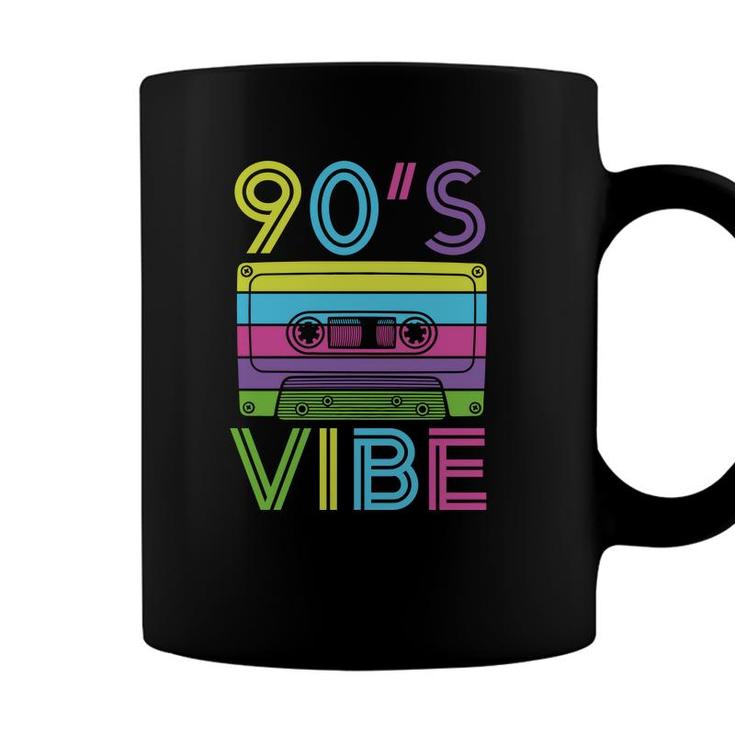 Colorful 90S Vibe Mixtape Music The 80S 90S Styles Coffee Mug