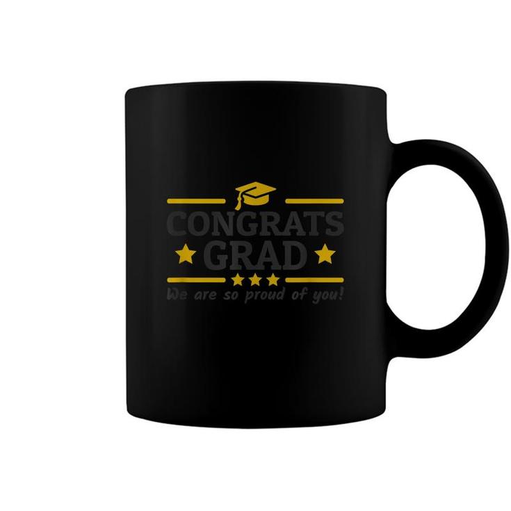 Congrats Grad Proud Mom Dad Of A 2022 Graduate Graduation  Coffee Mug