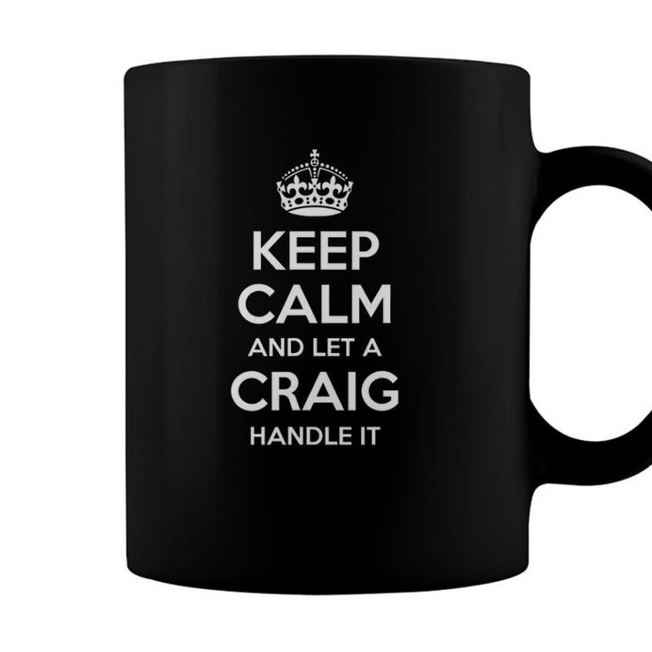Craig Funny Surname Family Tree Birthday Reunion Gift Idea Coffee Mug