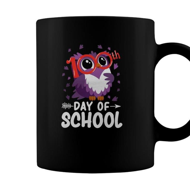 Cute Owl 100Th Day Of School Teacher Student Coffee Mug