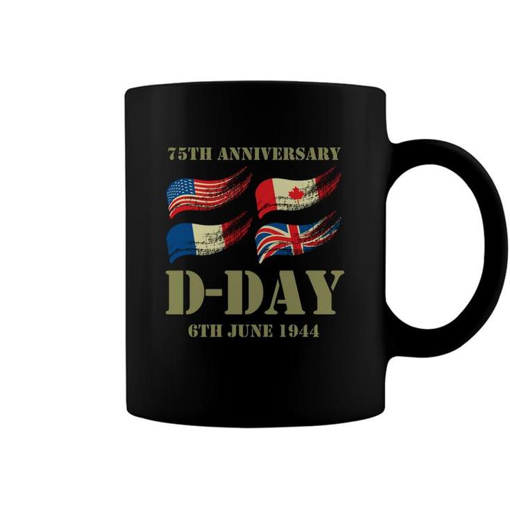 D-Day 75Th Anniversary - Wwii Memorial   Coffee Mug