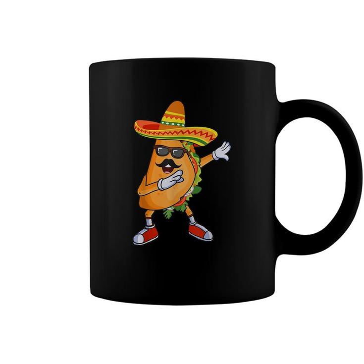 Dabbing Taco Funny Cinco De Mayo Mexican Party  Coffee Mug