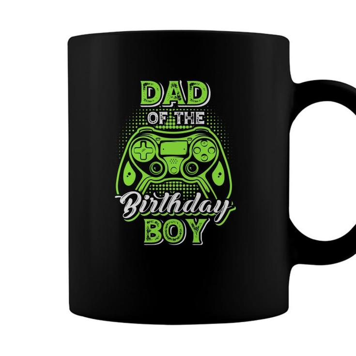 Dad Of The Birthday Boy Matching Video Game Birthday Design Coffee Mug