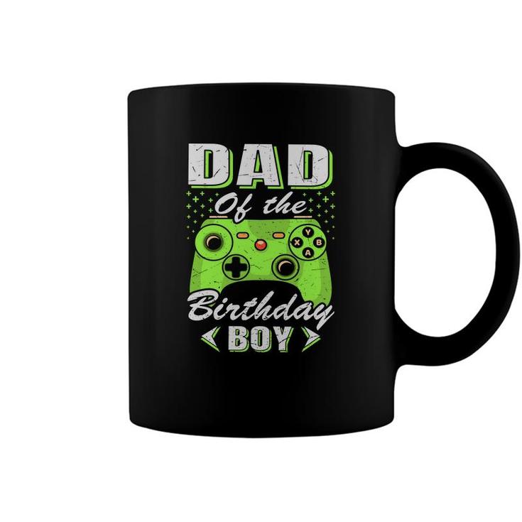 Dad Of The Birthday Boy With  Backspang Video Game Coffee Mug