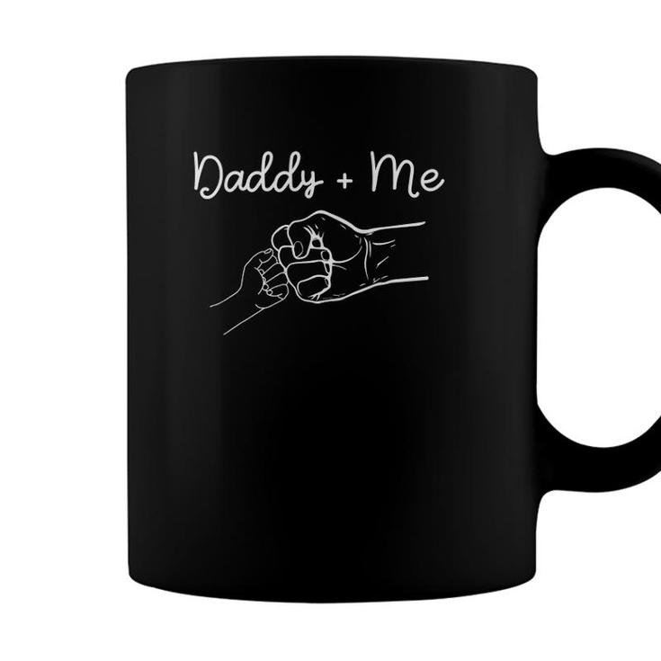 Daddy And Me Best Dad Ever Fist Bump Funny Fathers Day Coffee Mug