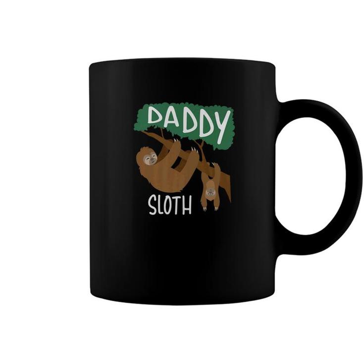 Daddy Sloth  Men Zoo Animal Lovers Hilarious Gift Coffee Mug