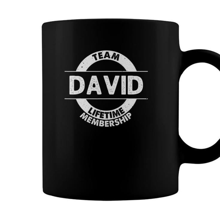 David Gift Funny Surname Family Tree Birthday Reunion Idea Coffee Mug