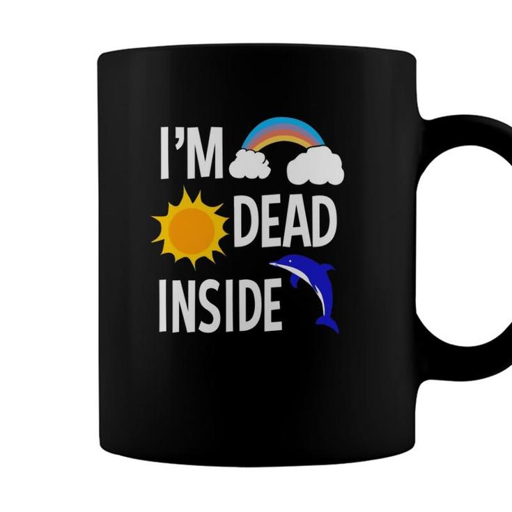 Depression Awareness Im Dead Inside  Mental Health Awareness Coffee Mug