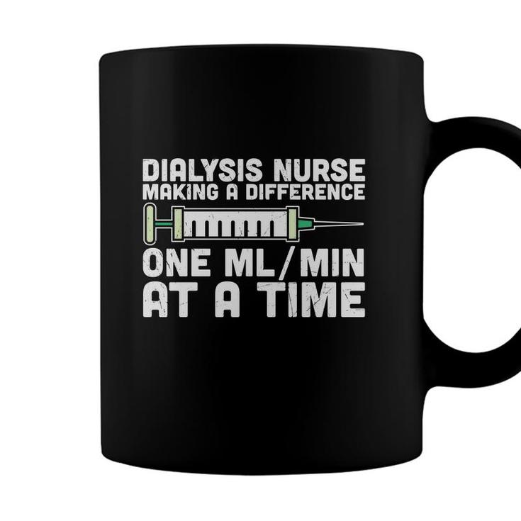 Dialysis Nurse Making A Difference One At A Time New 2022 Coffee Mug