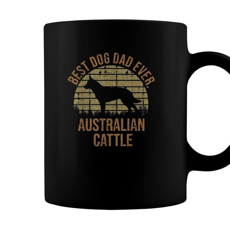 Dogs 365 Best Dog Dad Ever Australian Cattle Dog Coffee Mug