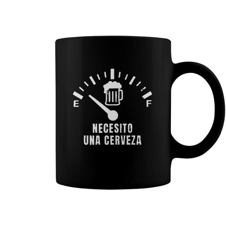 Drinking Necesito Una Cerveza Basic 2022 Trend Coffee Mug