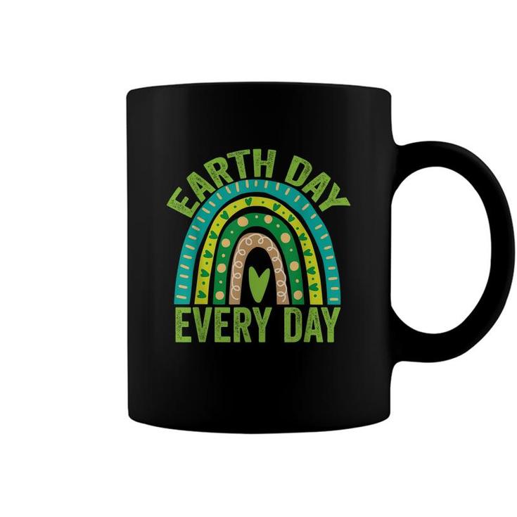 Earth Day Everyday Green Rainbow Earth Day  Coffee Mug
