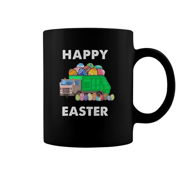 Easter Egg Garbage Truck S Men Boys Easter Bunny Basket Coffee Mug