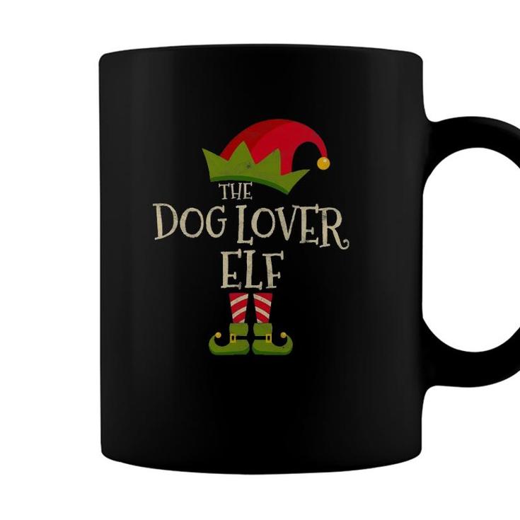 Easy The Dog Lover Elf Costume Family Group Gift Christmas Coffee Mug