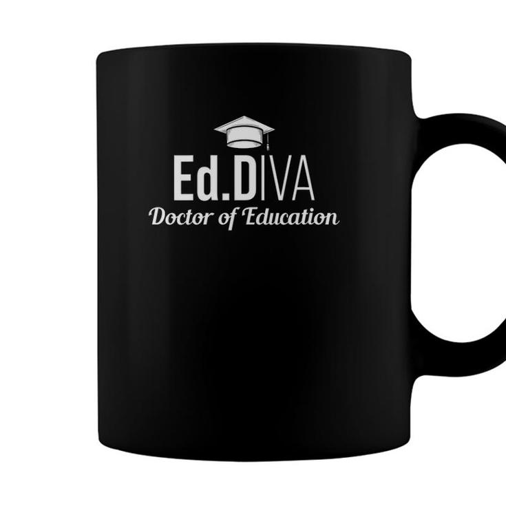 Edd Doctor Of Education EdD Diva Doctorate Graduation Coffee Mug