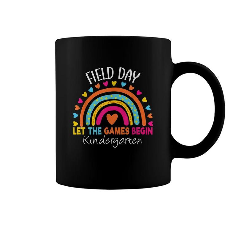 Field Day Kindergarten Rainbow Teacher Kids Girls Student  Coffee Mug