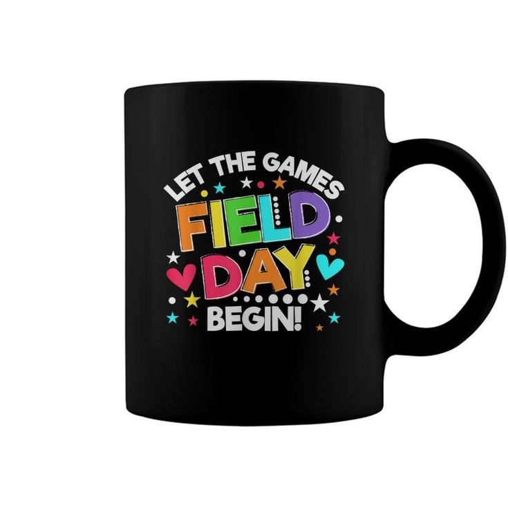 Field Day Let The Games Begin Kids Boys Girls Teachers  Coffee Mug