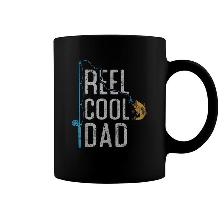 Fishing Reel Cool Dad Father’S Day Gift For Fisherman Dad  Coffee Mug