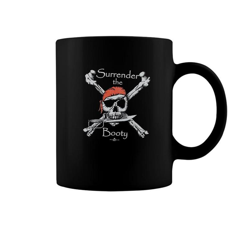 Flagline Surrender The Booty Coffee Mug