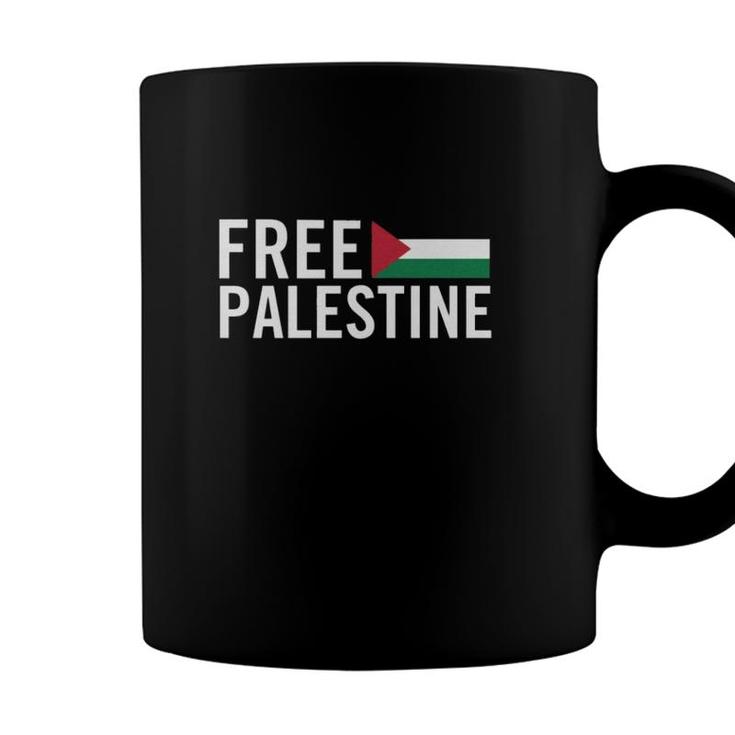 Free Palestine Palestinian Flag Protest Humanity Coffee Mug