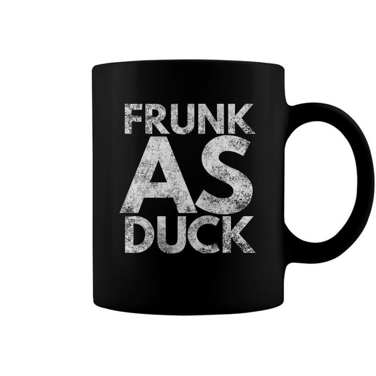 Frunk As Duck Funny Drinking Beer Alcohol Wine Gin Coffee Mug
