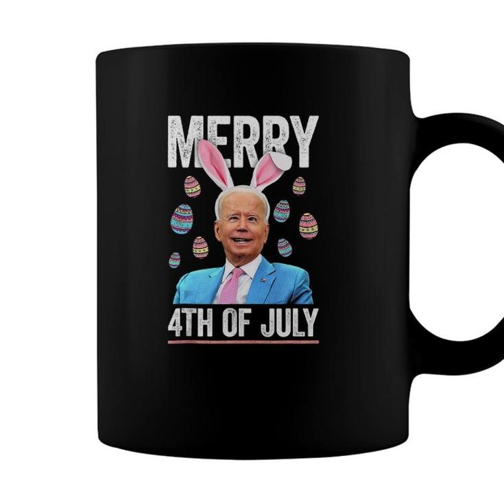 Funny Bunny Joe Biden 4Th Of July Happy Easter Day  Coffee Mug