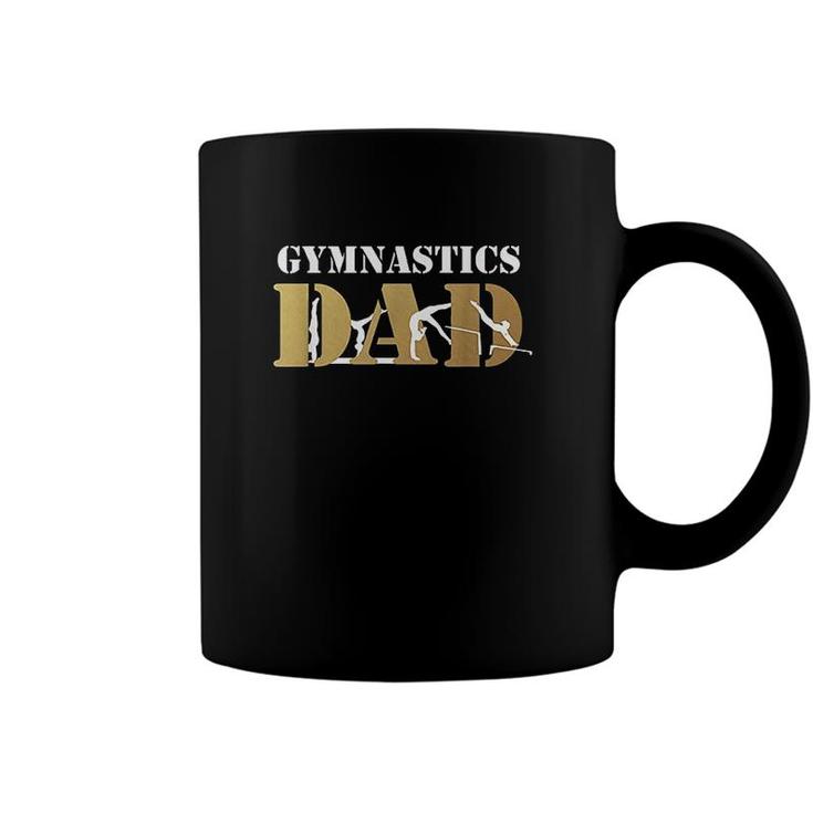 Funny Gymnastics Dad  Love Daughter Gift Coffee Mug