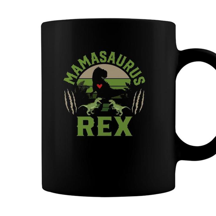 Funny Mom Wife Grandma Birthday Gift Mamasaurus Rex  Coffee Mug