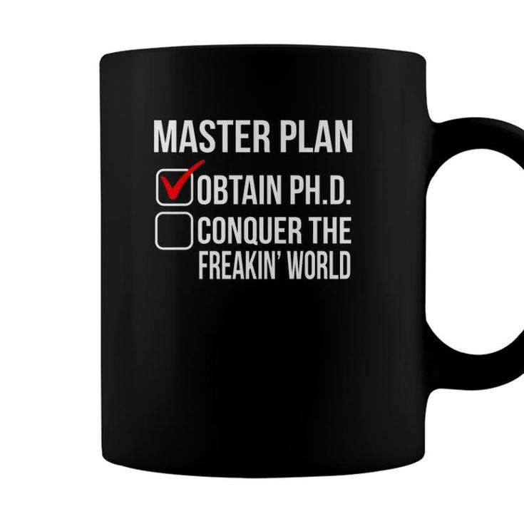 Funny Phd Doctorate Graduation Gift For Him Her Psychology  Coffee Mug