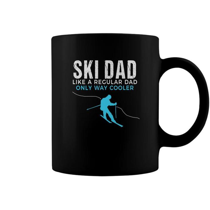 Funny Ski Dad  Skier Gift For Men Coffee Mug