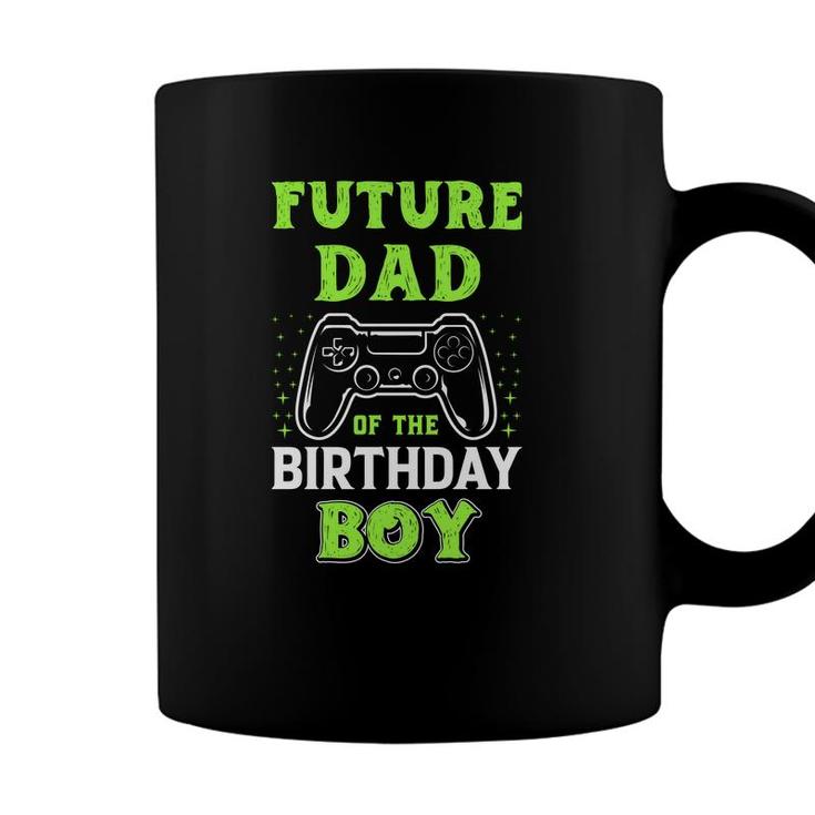 Future Dad Of The Birthday Boy Birthday Boy Matching Video Gamer Coffee Mug