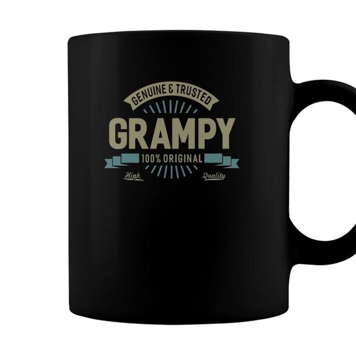 Genuine Grampy Top Great Gifts For Grandpa Fathers Day Men Coffee Mug