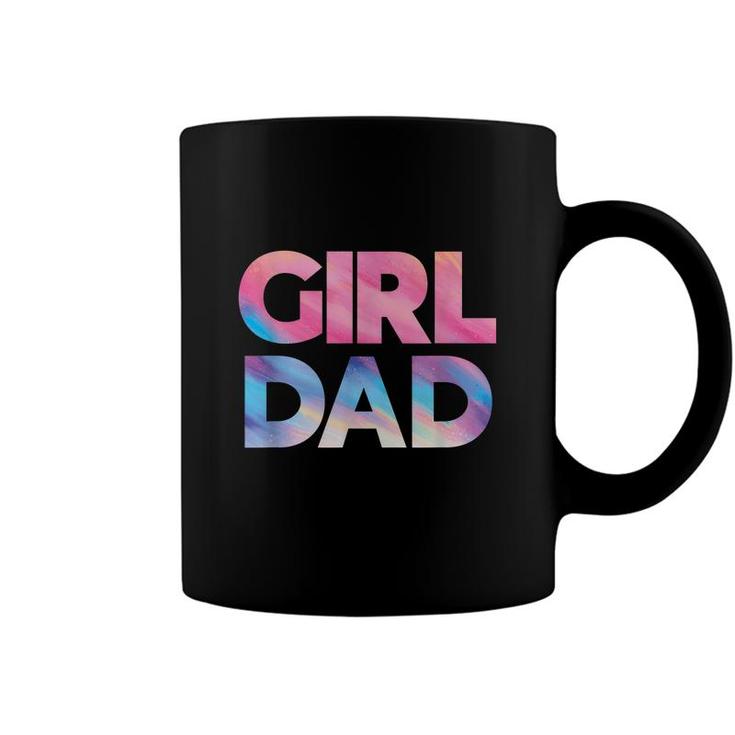 Girl Dad Daddy Fathers Day Daughter Bady Girl Dad  Coffee Mug